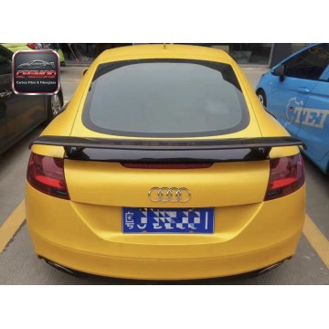 For Audi TT TTS TTRS 2007-2023 RS Style Carbon Fiber Rear Spoiler Wing