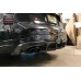 For Audi A3 S3 2013-2020 KB Style Carbon Fiber Blade Rear Lip Diffuser
