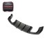 For Audi A3 S3 2013-2020 KB Style Carbon Fiber Blade Rear Lip Diffuser