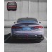 For Audi RS5 B9.5 2020+ A1 Style Carbon Fiber Rear Diffuser Lip with LED Side Splitters