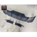 For Audi RS5 B9.5 2020+ A1 Style Carbon Fiber Rear Diffuser Lip with LED Side Splitters