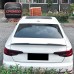 For Audi A5 S5 2013-2020 PSM Style Carbon Fiber Trunk Spoiler Rear Wing