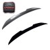 For Audi A5 S5 2013-2020 PSM Style Carbon Fiber Trunk Spoiler Rear Wing