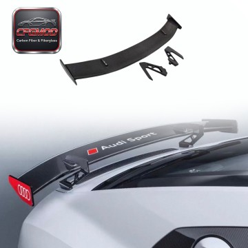 For Audi R8 2017-2023 GT Style Dry Carbon Fiber Rear Wing Spoiler