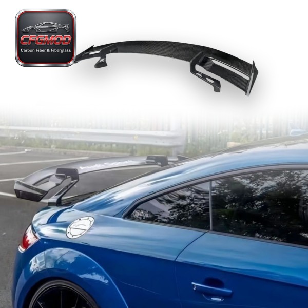For Audi A5 S5 2013-2020 Carbon Fiber Hollow Rear Wing Spoiler Aero Racing Wing