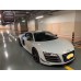 For Audi R8 2010-2015 Carbon Fiber Front Bumper Canards Adhesive Winglets Fins