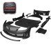 E92 Car Body Kit Full Set for 3 Series E92 Coupe 2006-2013, Front Bumper Rear Bumper Side Skirts Carbon Fiber Glass Fiber
