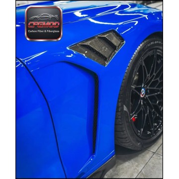 Carbon Fiber ALP Design Front Wing Panels for BMW 2020+ M3 G80 G81 Exterior Modification Accessories
