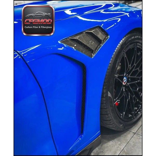 Carbon Fiber ALP Design Front Wing Panels for BMW 2020+ M3 G80 G81 Exterior Modification Accessories Carbon Fiber ALP Design Front Wing Panels for BMW 2020+ M3 G80 G81 Exterior Modification Accessories