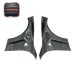 Carbon Fiber ALP Design Front Wing Panels for BMW 2020+ M3 G80 G81 Exterior Modification Accessories