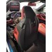 Dry Carbon Fiber Seat Headrest Backrest Trim Covers for BMW M3 M4 G8X Interior Accessories