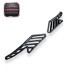 RS Style Carbon Fiber Front Fender Vents Louvers Trim for BMW M3 F80 M4 F82 Tuning Parts