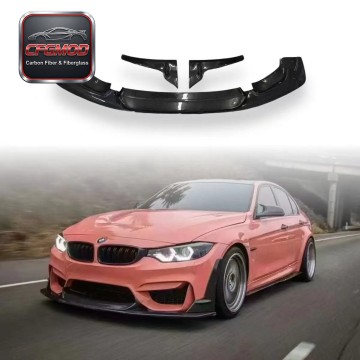 Carbon Fiber LT Design Front Bumper Lip Spoiler for BMW 2014-2020 M3 F80 M4 F82 Modification Accessories Carbon Fiber LT Design Front Bumper Lip Spoiler for BMW 2014-2020 M3 F80 M4 F82 Modification Accessories