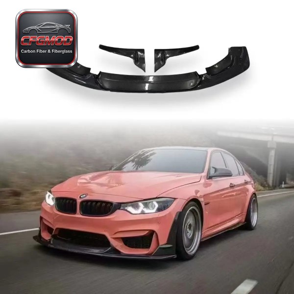 Carbon Fiber LT Design Front Bumper Lip Spoiler for BMW 2014-2020 M3 F80 M4 F82 Modification Accessories Carbon Fiber LT Design Front Bumper Lip Spoiler for BMW 2014-2020 M3 F80 M4 F82 Modification Accessories
