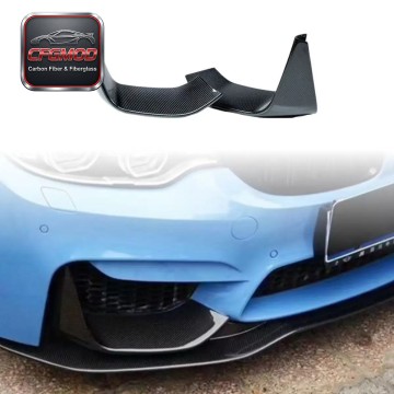 Dry Carbon Fiber MP Design Front Lip Aprons for BMW 2014-2020 M3 F80 M4 F82 Modification Accessories Dry Carbon Fiber MP Design Front Lip Aprons for BMW 2014-2020 M3 F80 M4 F82 Modification Accessories