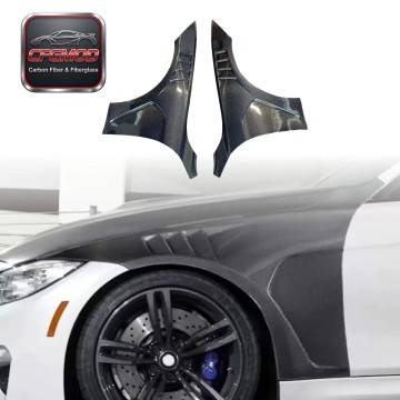 Dry Carbon Fiber Air Vent Front Wing Panels for BMW 2014-2020 M3 F80 M4 F82 Modification Accessories Dry Carbon Fiber Air Vent Front Wing Panels for BMW 2014-2020 M3 F80 M4 F82 Modification Accessories