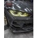 AC Style Dry Carbon Fiber Front Bumper Canards Splitters 4PCS for BMW M3 M4 G8X Tuning Parts