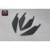 AC Style Dry Carbon Fiber Front Bumper Canards Splitters 4PCS for BMW M3 M4 G8X Tuning Parts