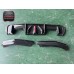 Dry Carbon Fiber Rear Bumper Lip Diffuser with LED Vertical Light for BMW M3 M4 G8X Tuning Parts