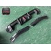 Dry Carbon Fiber Rear Bumper Lip Diffuser with LED Vertical Light for BMW M3 M4 G8X Tuning Parts