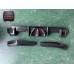 Dry Carbon Fiber Rear Bumper Lip Diffuser with LED Vertical Light for BMW M3 M4 G8X Tuning Parts