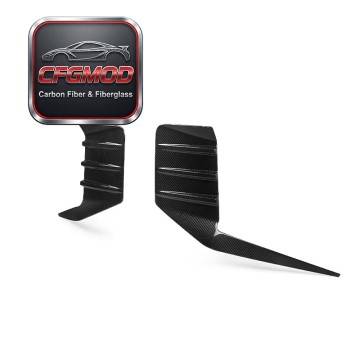 For BMW M2 G87 MP Style Carbon Fiber Rear Bumper Fins Vents