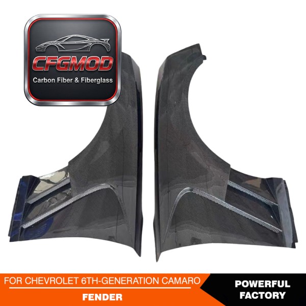 For Chevrolet Camaro 6th Gen Carbon Fiber Widebody Fender Flares Body Kit For Chevrolet Camaro 6th Gen Carbon Fiber Widebody Fender Flares Body Kit