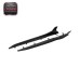 For BMW M8 F93 2020+ S Style Dry Carbon Fiber Side Skirt Extensions Rocker Panel Trim