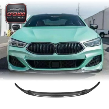 For BMW 8 Series 840i G14 G15 G16 OEM Style Dry Carbon Fiber Front Lip Splitter