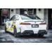 For BMW M5 G90 2024+ MP Style Dry Carbon Fiber Rear Diffuser Lip Lower Valance