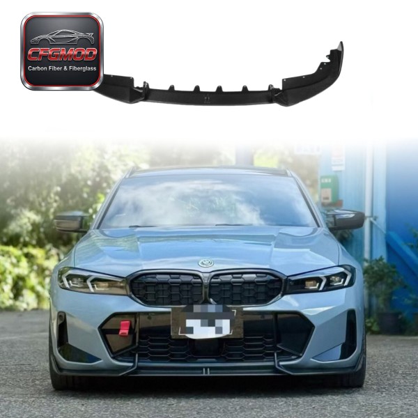 2022+ 3 Series 325i G20 G28 AR Style Carbon Fiber 3-Piece Front Lip Splitter 2022+ 3 Series 325i G20 G28 AR Style Carbon Fiber 3-Piece Front Lip Splitter