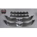 2022+ 3 Series 325i G20 G28 AR Style Carbon Fiber 3-Piece Front Lip Splitter