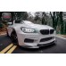 BMW 6 Series M6 F06 F12 F13 V Style Carbon Fiber 3-Piece Front Lip Splitter