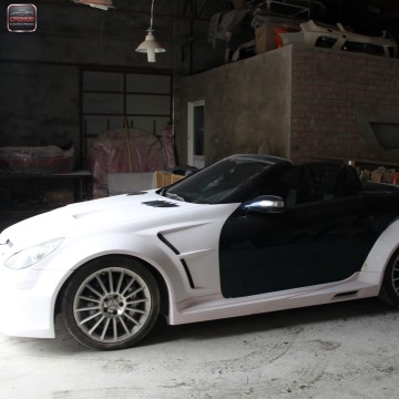 SLK R171 Wide Body Kit New Condition Hood Upgrade with Front Bumper Side Skirt Fender-Body Parts