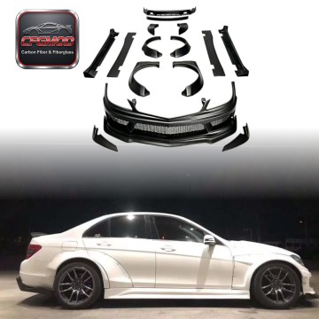 FD-Style Dry Carbon Fiber Rear Valance Spoiler for Mercedes-Benz C-Class W205 FD-Style Dry Carbon Fiber Rear Valance Spoiler for Mercedes-Benz C-Class W205