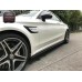 Dry Carbon Fiber Front Fender Side Air Vent Winglets for Mercedes-Benz C-Class W205