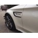 Dry Carbon Fiber Front Fender Side Air Vent Winglets for Mercedes-Benz C-Class W205