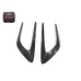 Dry Carbon Fiber Front Fender Side Air Vent Winglets for Mercedes-Benz C-Class W205