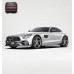 Dry Carbon Fiber P Style 3-Piece Front Lip Splitter for Mercedes AMG GT GTS 2019-2024
