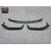 Dry Carbon Fiber P Style 3-Piece Front Lip Splitter for Mercedes AMG GT GTS 2019-2024