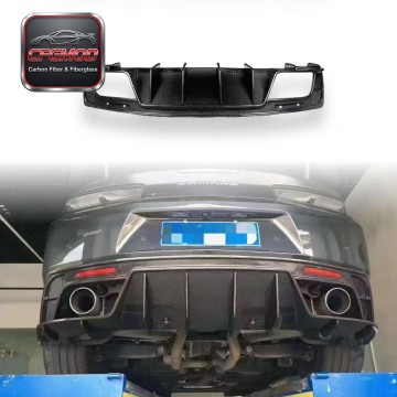 For Chevrolet Camaro 2017-2019 ZL1 Style Carbon Fiber Rear Diffuser Rear Bumper Lip For Chevrolet Camaro 2017-2019 ZL1 Style Carbon Fiber Rear Diffuser Rear Bumper Lip