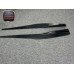 Dry Carbon Fiber Aerodynamic Side Blades Splitters for Chevy Corvette C8 2020-2024+