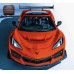 Dry Carbon Fiber ZR1 Style 5-Piece Front Lip Splitter for Chevrolet Corvette C8 Z51 2020+