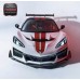 Dry Carbon Fiber ZR1 Style 5-Piece Front Lip Splitter for Chevrolet Corvette C8 Z51 2020+