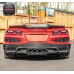 Dry Carbon Fiber OEM Style Rear Bumper Diffuser Lip for Chevrolet Corvette C8 Z06 2020+