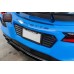 Dry Carbon Fiber Rear License Plate Frame Holder Trim for Chevrolet Corvette C8 Z51 Z06 2020+