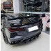 Dry Carbon Fiber Rear Bumper Diffuser Blade Fins for Chevrolet Corvette C8 Z51 2020+