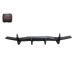 Dry Carbon Fiber Rear Bumper Diffuser Blade Fins for Chevrolet Corvette C8 Z51 2020+