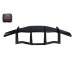 Dry Carbon Fiber Rear Bumper Diffuser Blade Fins for Chevrolet Corvette C8 Z51 2020+