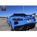 AR-Style Real Carbon Rear Bumper Diffuser for Chevy Corvette C8 2020-2024+